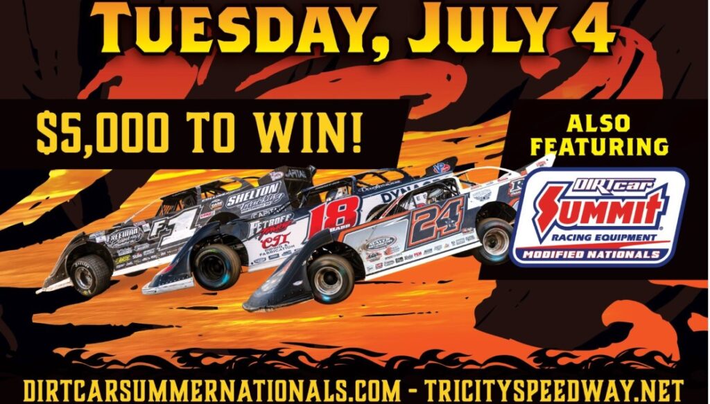 Tuesday, July 4th SummerNationals (Race 2) UMP Late Models 5,000